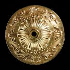 Select Polished Brass with Umber Inlay